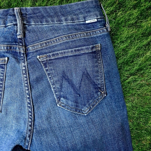 MOTHER Denim ‘The Looker Ankle Fray’ Skinny Jeans in “Right of Passage” Size 24 - Picture 14 of 16